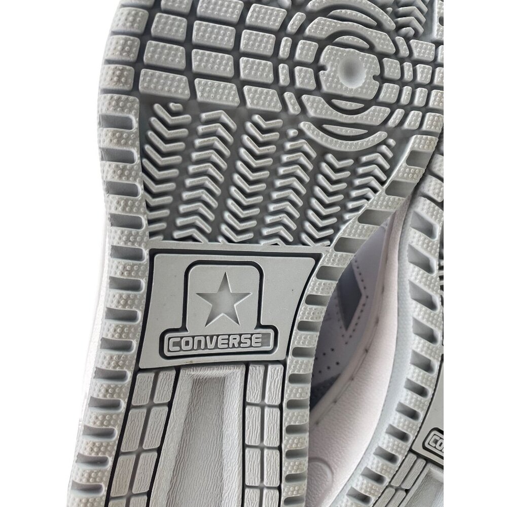 Converse Weapon Low White/Wolf Gray A10204C Mens 6.5 Womens 8 *Need Inserts - Picture 9 of 11